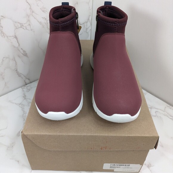 NEW REVITALIGN Women's Paddock Ankle Boot Burgundy 6 M Spenco - Picture 9 of 12